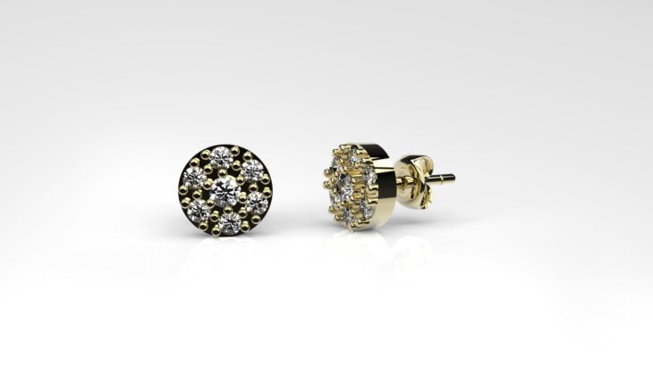 Pendientes Lunara